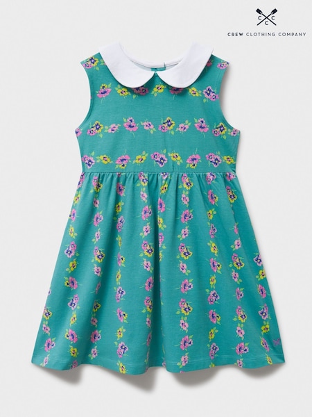 Crew Clothing Peter Pan Sleeveless Floral Dress (F93905) | 31 € - 37 €