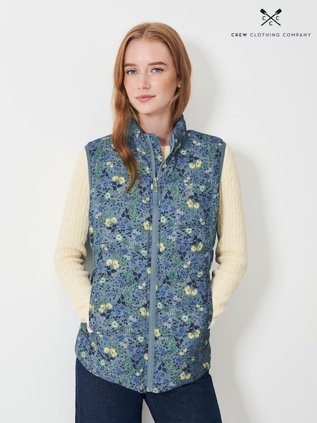Crew Clothing Floral Lightweight Gilet (F93926) | €91