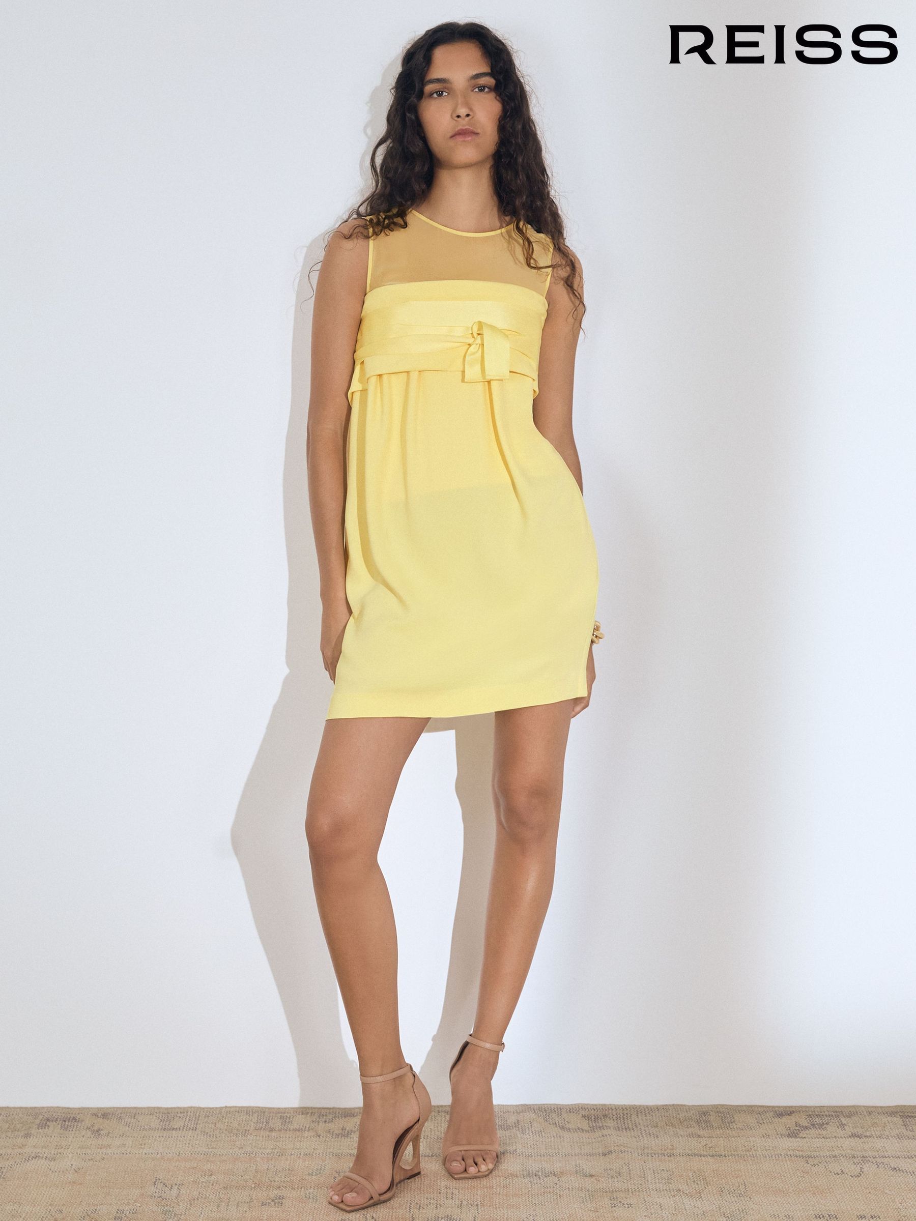 【海外限定】REISSスカート☆Elle Checked Wool-Blend Mini Skir Buy Women's Dresses Mini Synthetic Online | Next USA