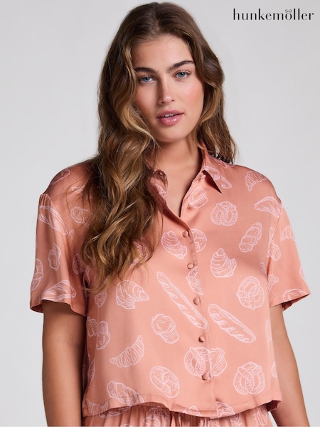 Hunkemöller Springbreakers Brown Pyjamas Top (F94069) | €33