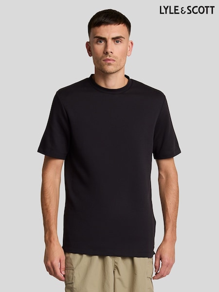 Lyle & Scott Twill Texture Crewneck T-Shirt (F94233) | 2 704 грн