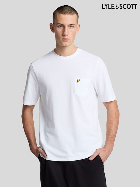Lyle & Scott Plain Pique Pocket T-Shirt (F94253) | 50 €