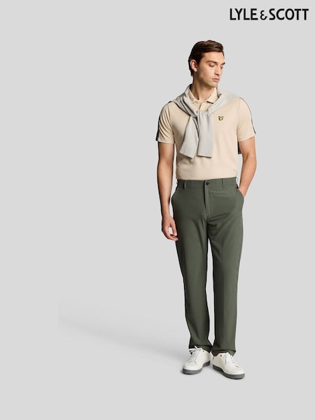 Lyle & Scott Green 5 Pocket Golf Trousers (F94257) | €106
