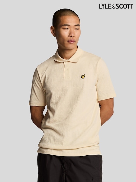 Lyle & Scott Crepe Polo Shirt (F94272) | ‏349 د.إ.‏