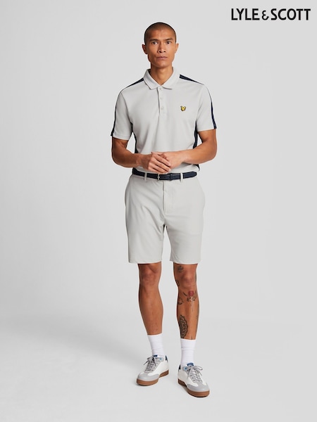 Lyle & Scott Silver Lightweight Golf Tech Shorts (F94295) | AED408