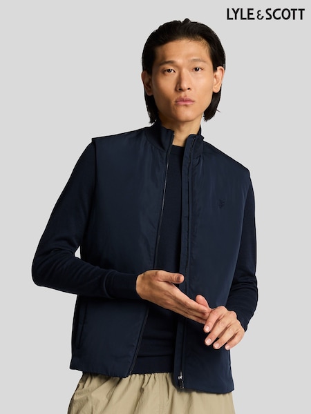 Lyle & Scott Tonal Hybrid Gilet (F94339) | 633 LEI