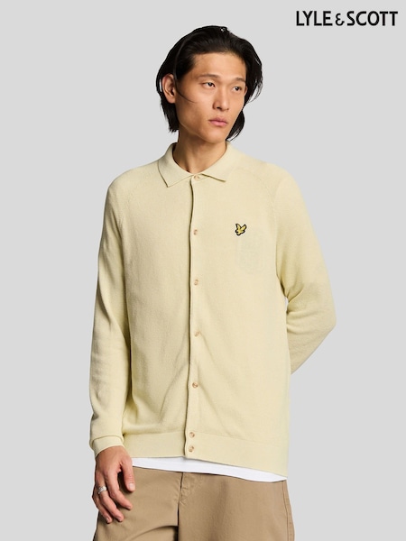 Lyle & Scott Linen Blend Knitted Shirt (F94370) | 6 008 грн
