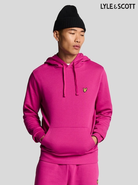 Lyle & Scott Pink Pullover Hoodie (F94371) | R$ 690