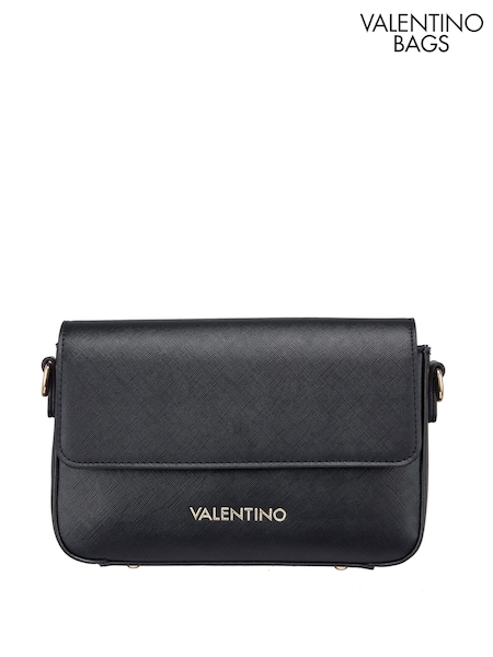 Valentino Bags Black Zero Re Cross-Body Flap Bag (F94762) | €173