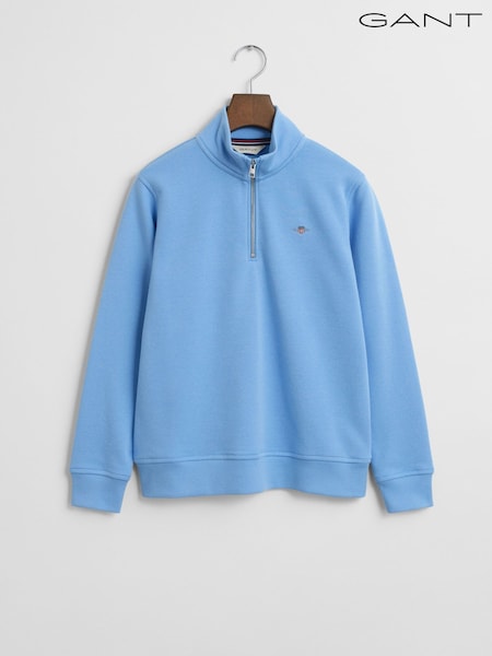 GANT Blue Shield Half-Zip Sweatshirt (F94794) | €106