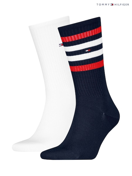 Tommy Hilfiger Blue Men Sport Sock 2 Pack (F94856) | €17.50
