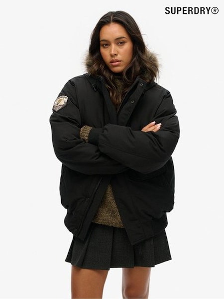 Superdry Oversized Everest Faux Fur Bomber Jacket (F94903) | 85 420 тг