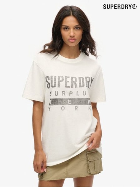 Superdry Oversized Surplus Graphic T-Shirt (F94924) | 43 €