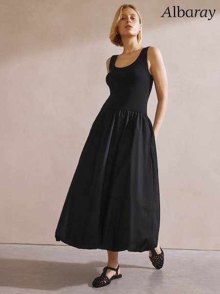 Albaray Puffball Black Dress (F95197) | €113