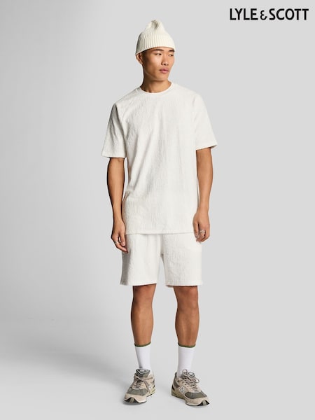 Lyle & Scott Emblem Towelling Shorts (F95226) | €73