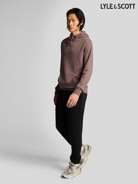 Lyle & Scott Black 100% Cotton Superfine Slim Sweatpants (F95243) | €99