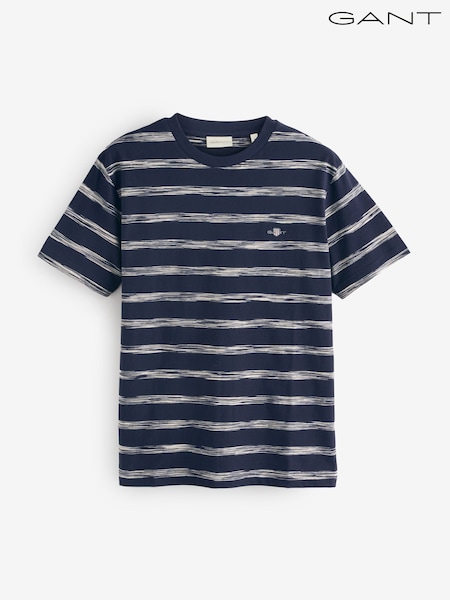 Синий - GANT 100% Cotton Striped T-Shirt (F95284) | €66