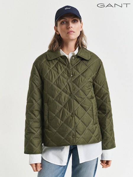 GANT Green Quilted Jacket (F95325) | € 351