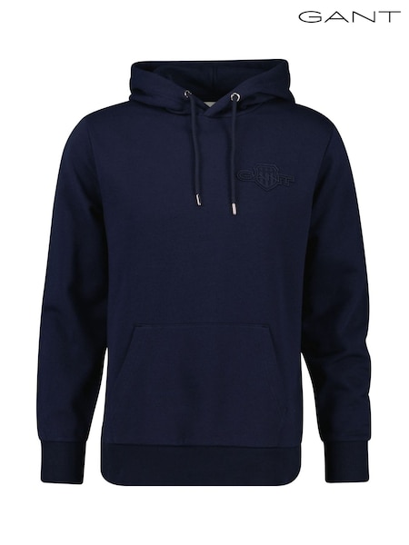GANT 100% Cotton Tonal Shield Hoodie (F95335) | 7 210 грн