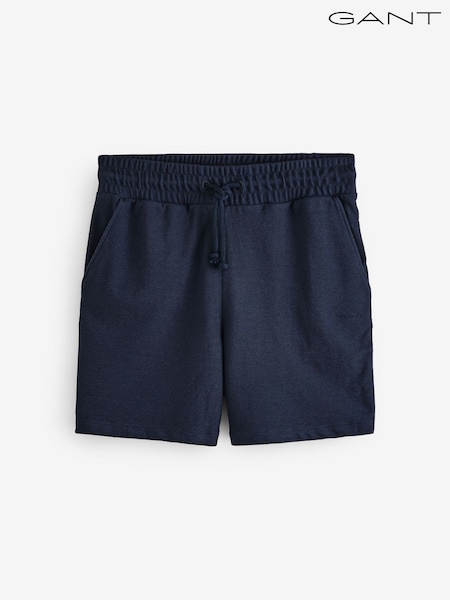 GANT Blue 100% Cotton Textured Shorts (F95340) | €121