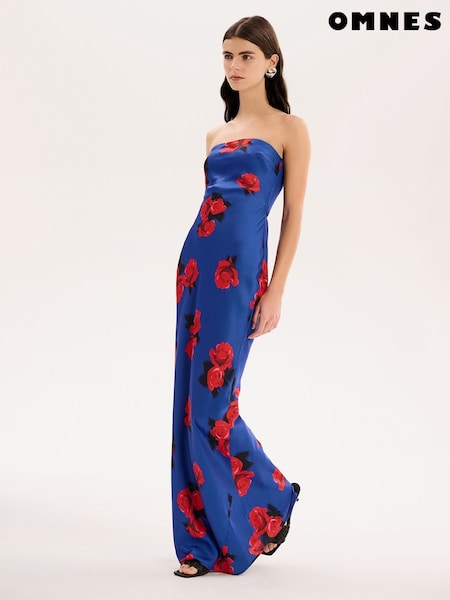 Cobalt - Rochie lungă Omnes Amdra (F95362) | 633 LEI