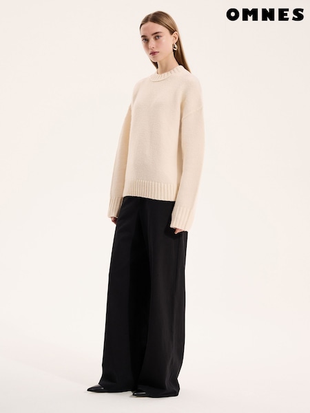 Omnes Cream Clementine Jumper (F95401) | €90