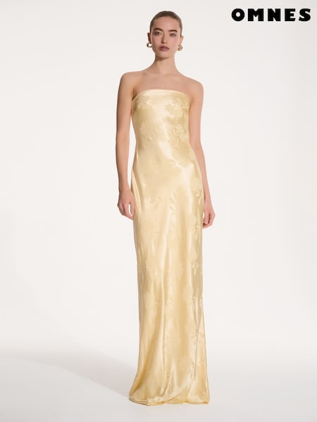 Keltainen - Omnes Amdra Maxi Dress (F95469) | €156