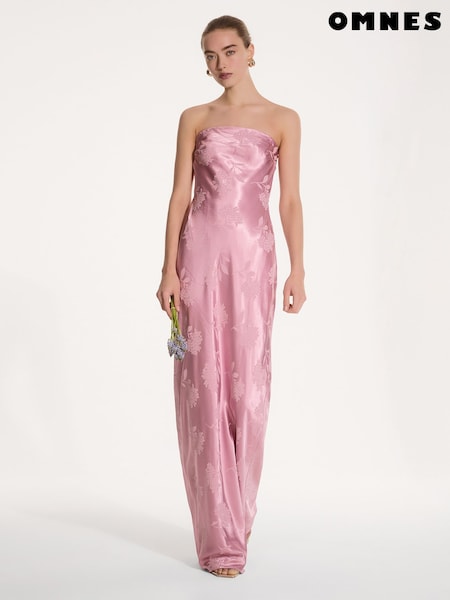 وردي - Omnes Amdra Maxi Dress (F95482) | ‏54 ر.ع.‏