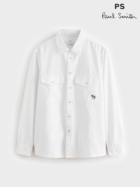 PS Paul Smith Casual Fit Long Sleeve White Shirt (F95544) | 230 €