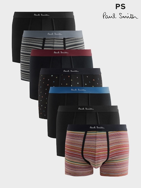 PS Paul Smith Black Boxers 7 Pack (F95562) | R$ 880