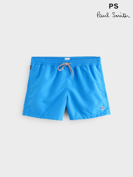 PS Paul Smith Regular-Fit Blue Logo Shorts (F95576) | €95