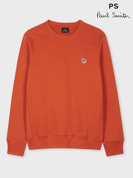 Коричневий - PS Paul Smith Regular-Fit  Logo 100% Organic Cotton Sweatshirt (F95579) | 7 510 грн