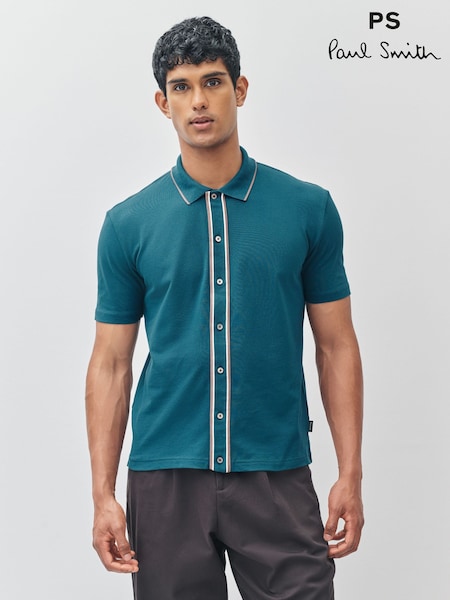 PS Paul Smith Regular-Fit Green Polo Shirt (F95587) | €152