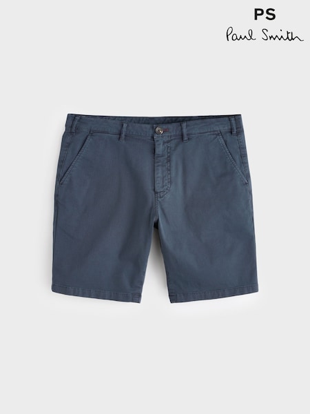 PS Paul Smith Regular-Fit Blue Logo Shorts (F95593) | AZN 376