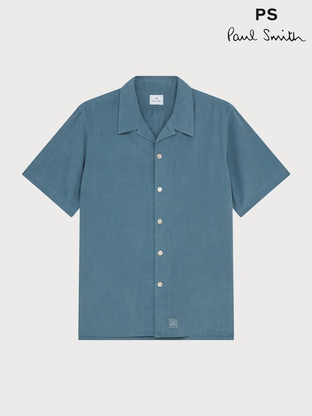 PS Paul Smith Casual Fit Blue Short Sleeve Shirt (F95594) | 214 €