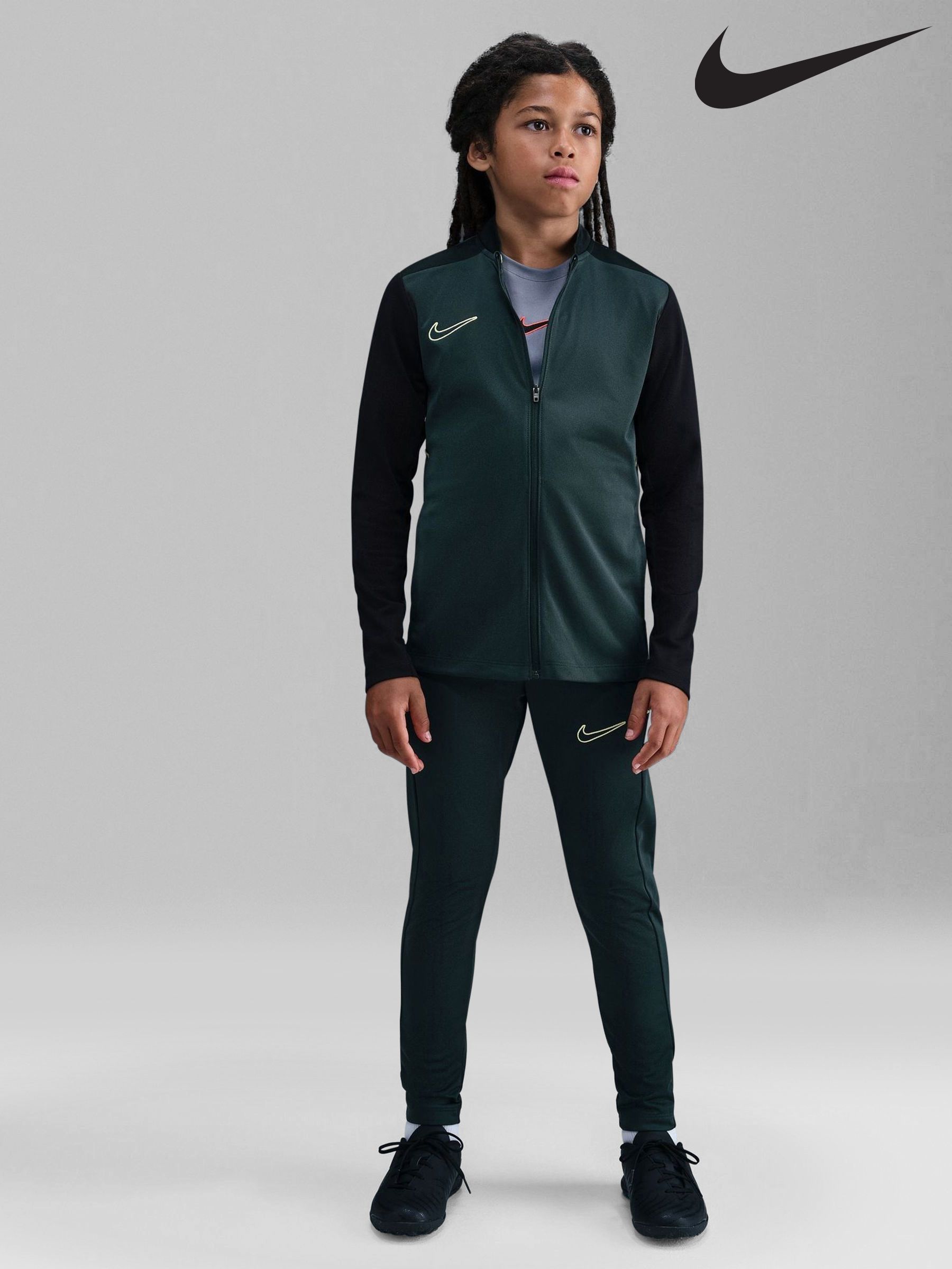 olive green nike tracksuit womens