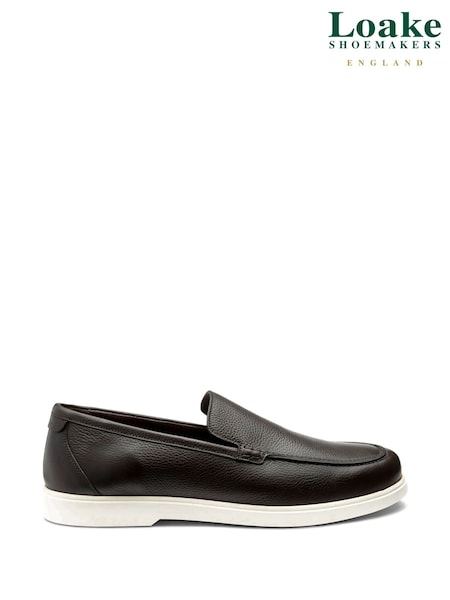 Loake Tuscany Brown Leather Loafers (F95954) | €216