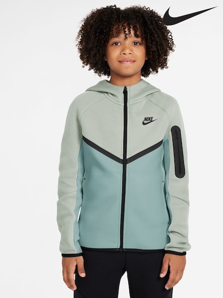 Nike Green Tech Fleece Zip-Up Hoodie (F96030) | €96