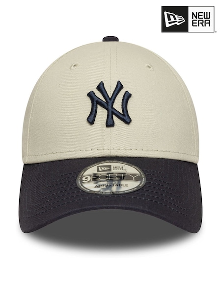 New Era Cream Colourblock Hat (F96234) | € 30