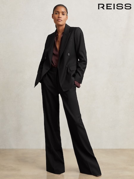 Reiss Black Haisley Suit Trousers (F96459) | €220