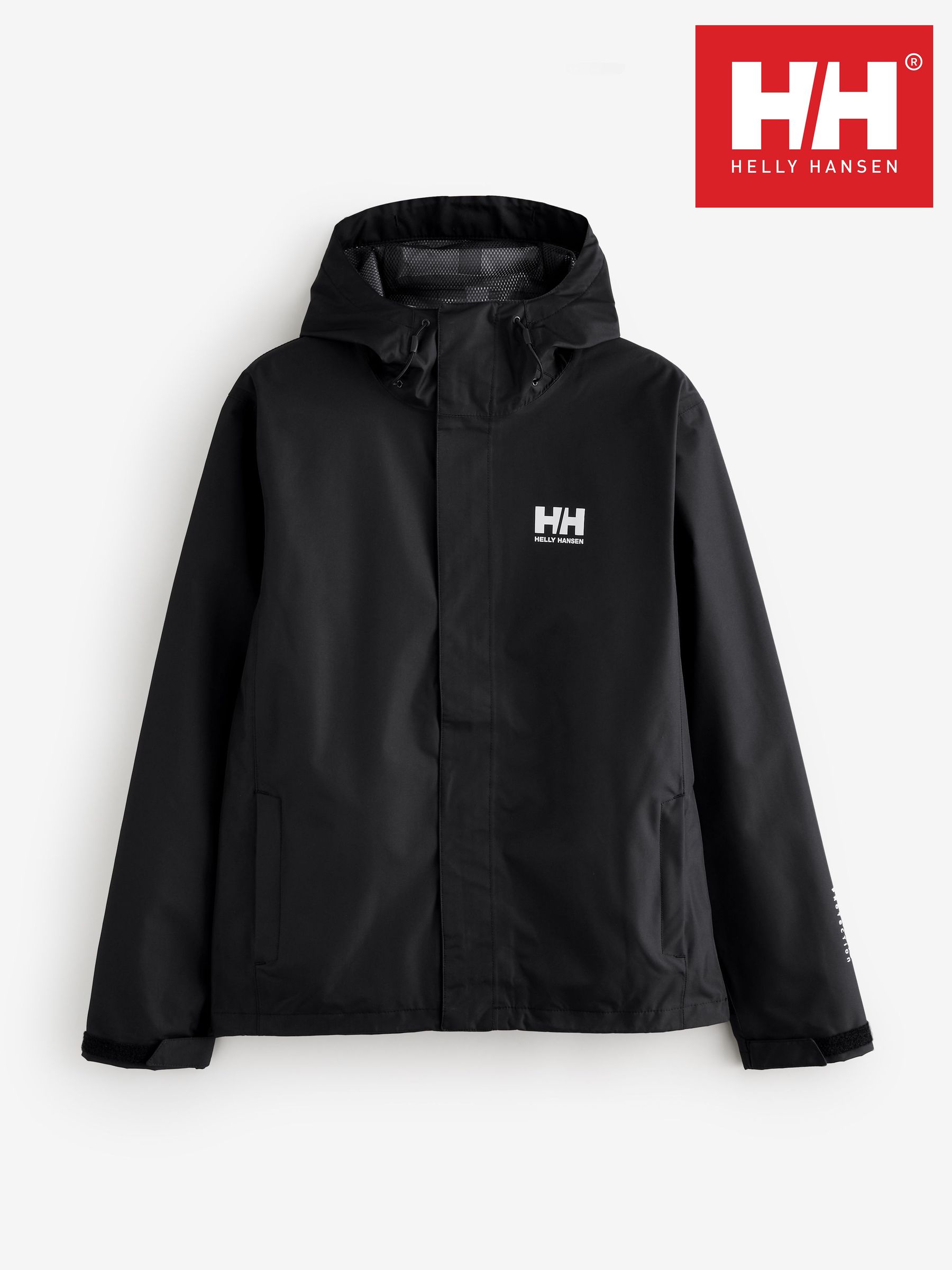 Men's Helly Hansen Black Zip Through Performance Sportswear