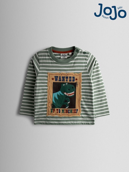JoJo Maman Bébé Green Appliqué Top (F96708) | $42 - $50