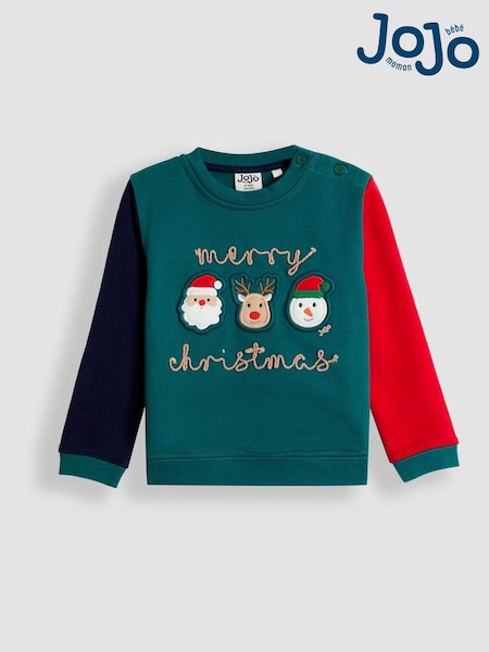 JoJo Maman Bébé Appliqué Sweatshirt (F96726) | 35 € - 40 €