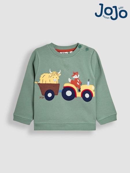 JoJo Maman Bébé Appliqué Sweatshirt (F96747) | 40 € - 45 €