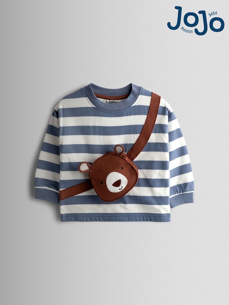 بني دب - JoJo Maman Bébé Pocket Bag Top (F96756) | ‏99 د.إ.‏ - ‏ 116‏ د.إ.