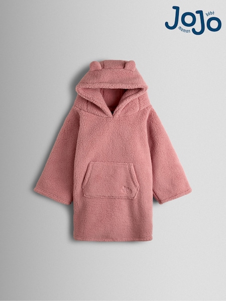 وردي فأر - JoJo Maman Bébé Cosy Hooded Blanket (F96794) | ‏130 ر.ق.