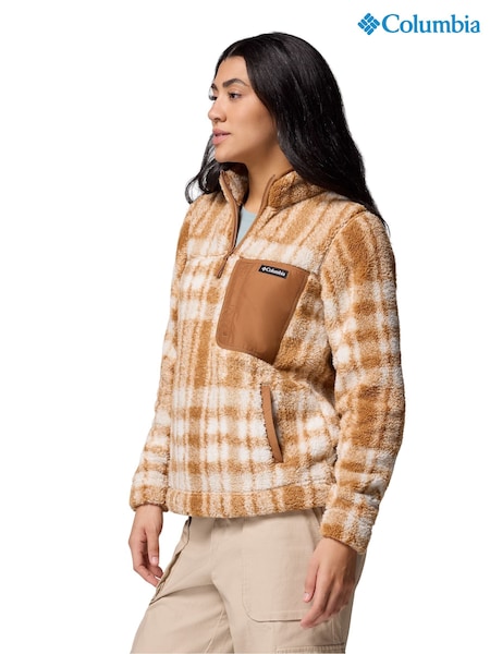 Columbia West Bend™ Quarter  Zip II Brown Fleece (F96872) | €106