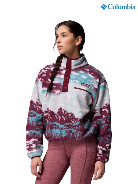 Columbia Red Helvetia™ II Printed Cropped Half Snap Fleece (F96890) | €92