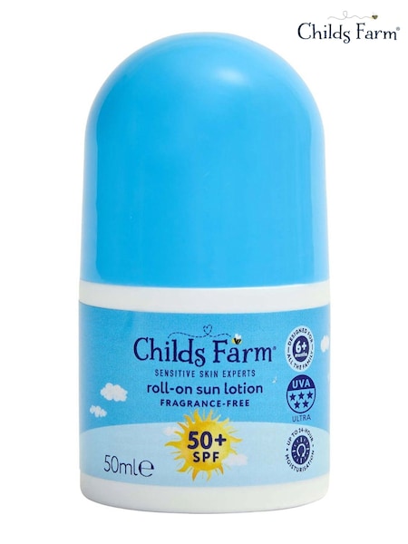 Childs Farm SPF50+ Roll On Sun Cream Fragrance Free 50ml (F97183) | €13.50