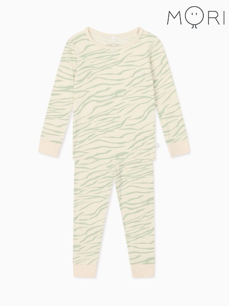 Mori Zebra Organic Cotton & Bamboo 2 Piece Pyjamas Set (F97226) | € 39 - € 42